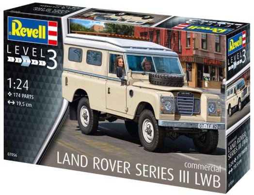 Сглобяем модел Revell - Land Rover Series III LWB