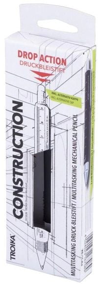 Автоматичен молив Troika Construction 0,7 мм, черен
