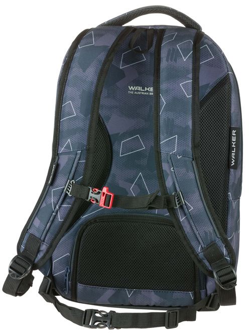 Ученическа раница Schneiders Walker College 2.0 - Grey Polygon