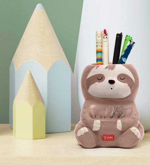 Керамичен моливник Legami - Sloth