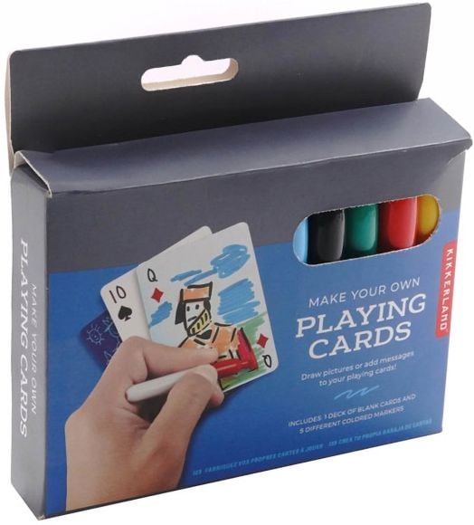 Оцвети и създавай свои карти за игра Kikkerland