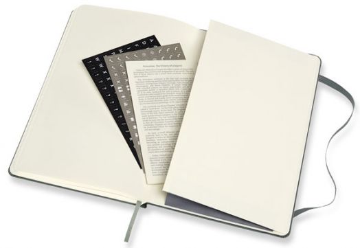 Зелен тефтер Moleskine Pro Collection Large Forest Green с твърди корици