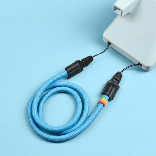 Каишка за фотоапарат Polaroid - Camera Strap Round, Blue
