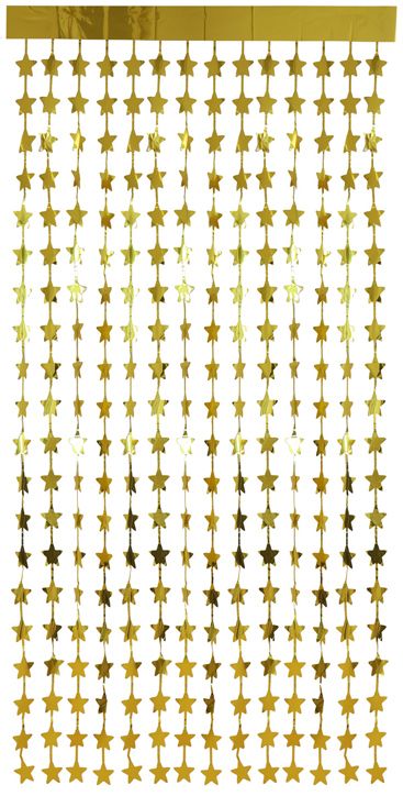 Завеса за врата Folat -  Златни звезди