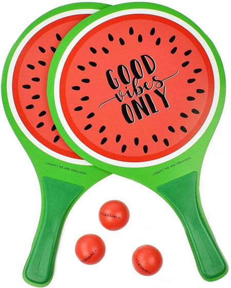 Плажни ракети за игра Legami - Watermelon
