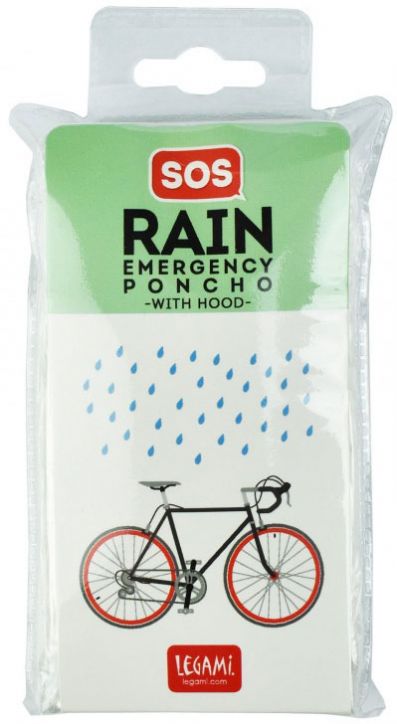 Дъждобран пончо с качулка Legami