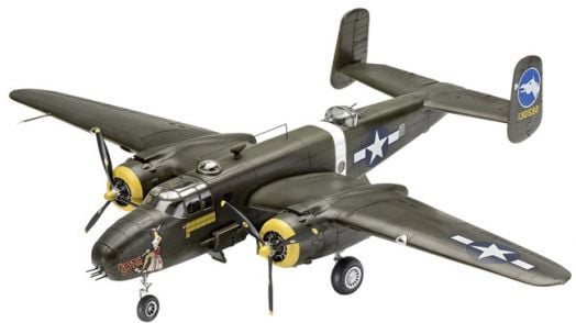 Сглобяем модел - Самолет B-25D Mitchell