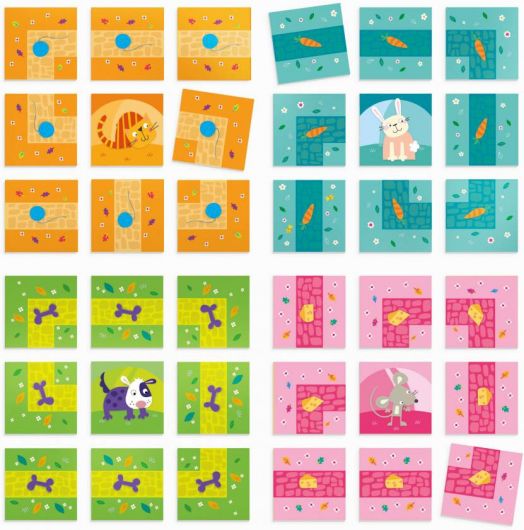 Образователна игра Headu - Кучешки лабиринт