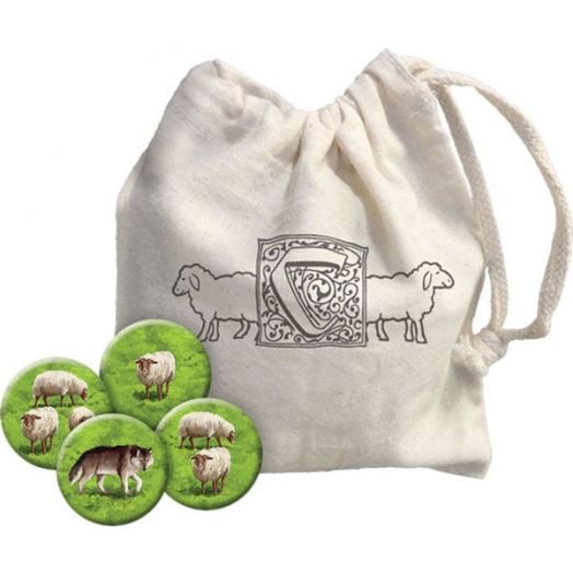 Настолна игра Каркасон – Разширение №9: Стада и хълмове