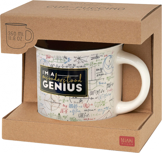 Порцеланова чаша Legami - I Am Genius