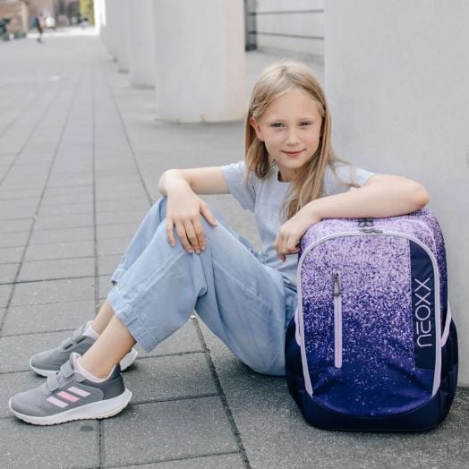 Ергономична ученическа раница Neoxx Glitter