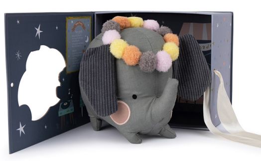 Плюшена играчка Picca Loulou - Слончето Елинор