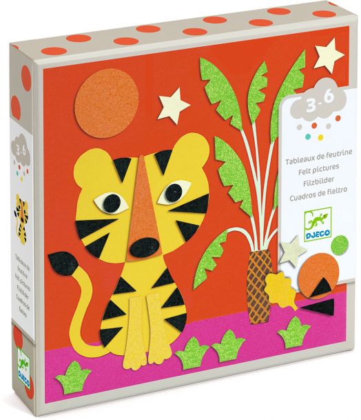 Колажи за най-малките Djeco - Природа