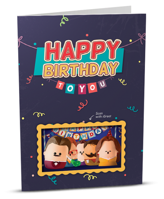 iGreet Картичка - Парти за рожден ден