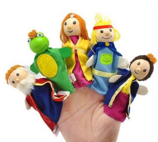 Кукли за пръсти Goki - Жабокът принц