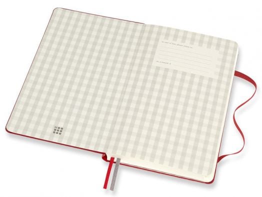 Тефтер Moleskine Passion Recipe Journal Red