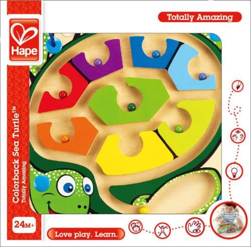 Дървена игра Hape - Костенурка