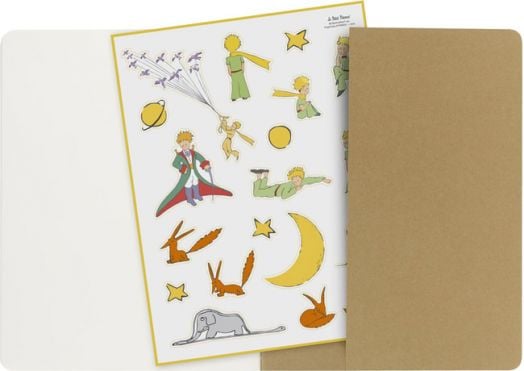 Кутия с тефтер, дневник и рисунки за оцветяване Moleskine Limited Edition Le Petit Prince Elephant