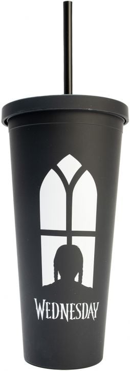 Чаша със сламка Blue Sky - Wednesday