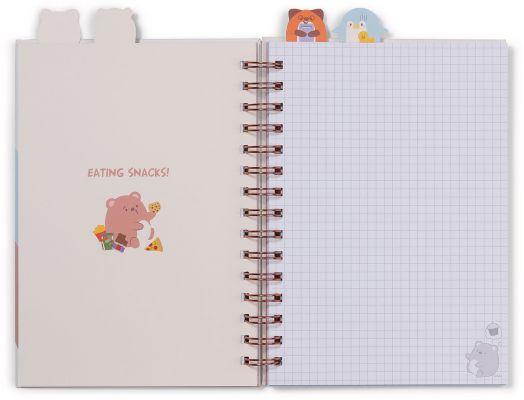 Тетрадка със спирала Nici Mymochi Hello