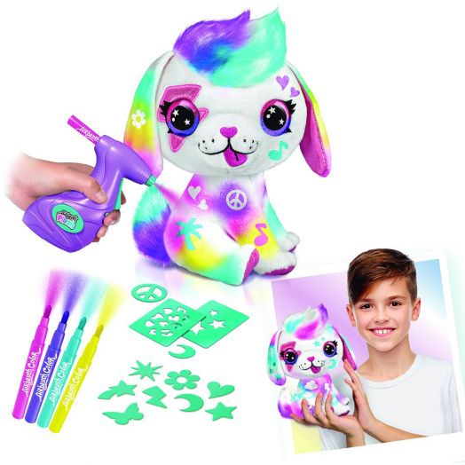 Плюшена играчка за оцветяване Canal Toys - Кученце