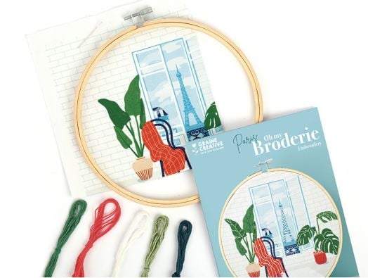 Комплект за бродиране Graine Creative - Париж