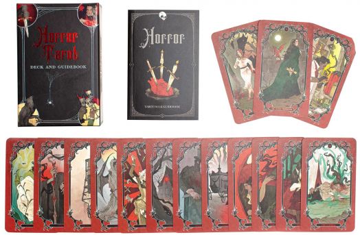 Horror Tarot Deck and Guidebook