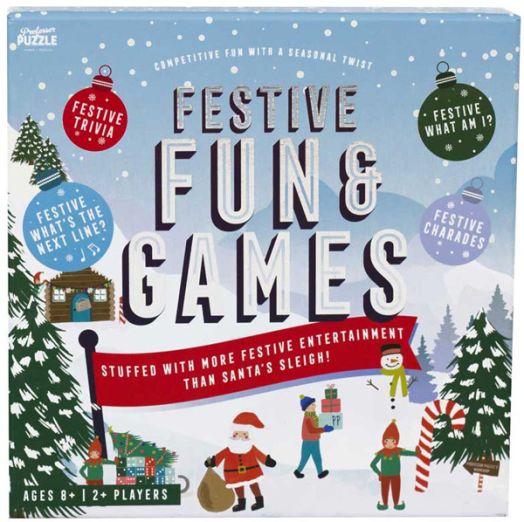 Празнични игри с карти Professor Puzzle