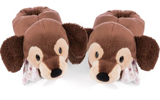 Плюшени пантофи Nici - Дакел Skida, размер 38-41