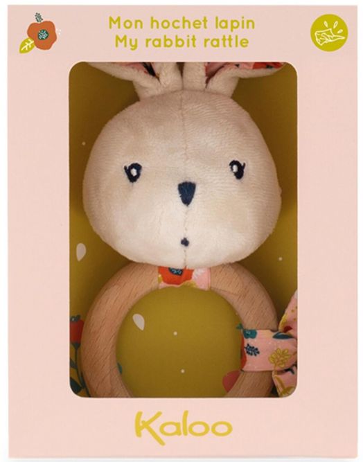 Дрънкалка Kaloo - Зайче Poppy