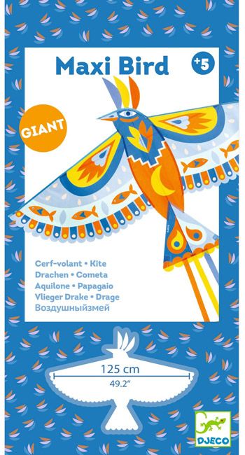 Хвърчило Djeco - Птица, макси размер