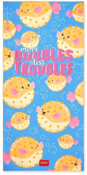 Плажна хавлия Legami - Pufferfish