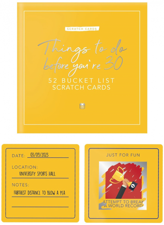 Скреч карти Gift Republic - Направи преди да навършиш 30 години