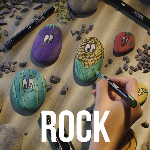 Комплект акрилни маркери Sharpie Creative Bullet Tip, 12 цвята