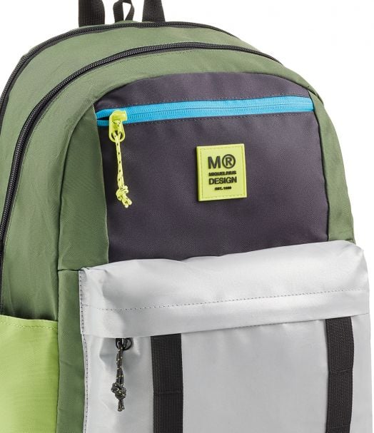 Раница Miquelrius Rider Green с две отделения и два предни джоба, 28 л.