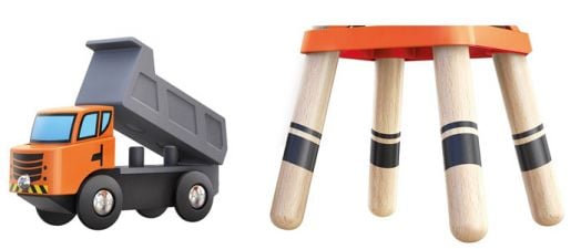 Игрален комплект Hape - Карго кран