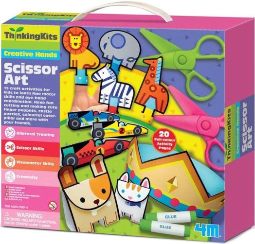 Творчески комплект 4M - Изкуство с ножици