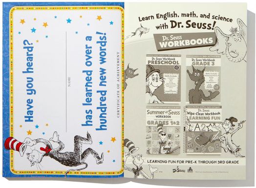 Dr. Seuss Workbook: Sight Words, Level 1