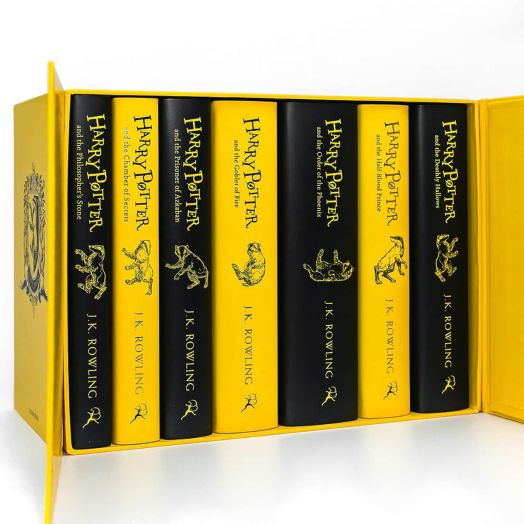 Harry Potter Hufflepuff House Editions Hardback Box Set