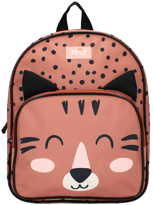 Детска раница Vadobag Pret Giggle - Тигър, кафява, 29 х 23 х 8 см.