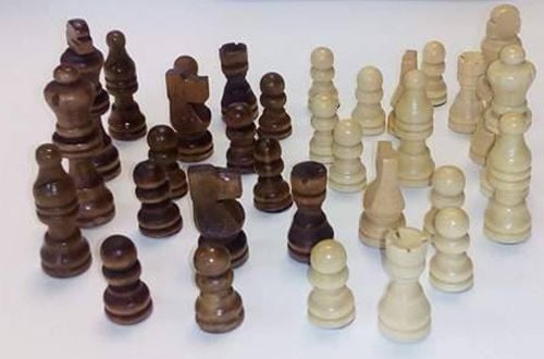 Дървени фигурки за шах Star №2