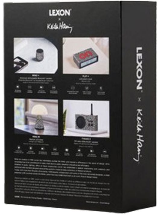 Комплект Lexon x Keith Haring, Love Black