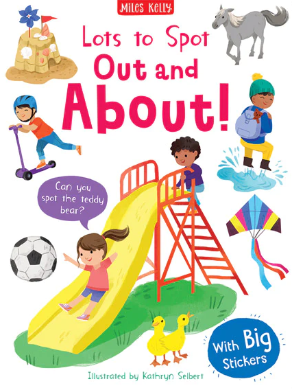 Lots to Spot: Out and About! Sticker Book