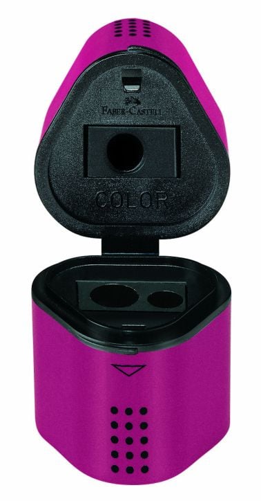 Острилка Faber-Castell Grip Trio, асортимент