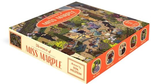 Пъзел Laurence King: The World of Miss Marple, 1000 части