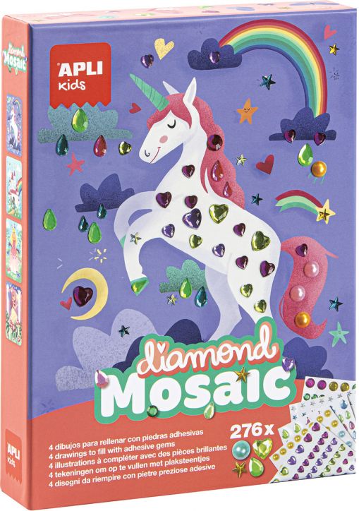 Творчески комплект Apli Kids - Диамантени мозайки