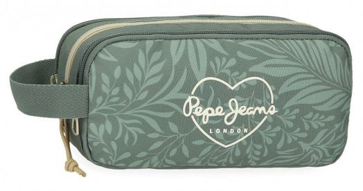 Несесер Pepe Jeans Coralie с три отделения и ръкохватка