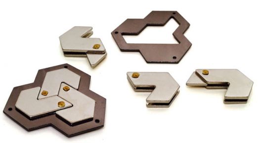 3D пъзел Eureka Hanayama Cast Hexagon