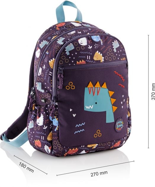 Раница Miquelrius Fun Dino с две отделения, 14 л.
