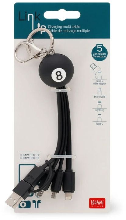 Кабели за зареждане Legami Link up - 8 Ball